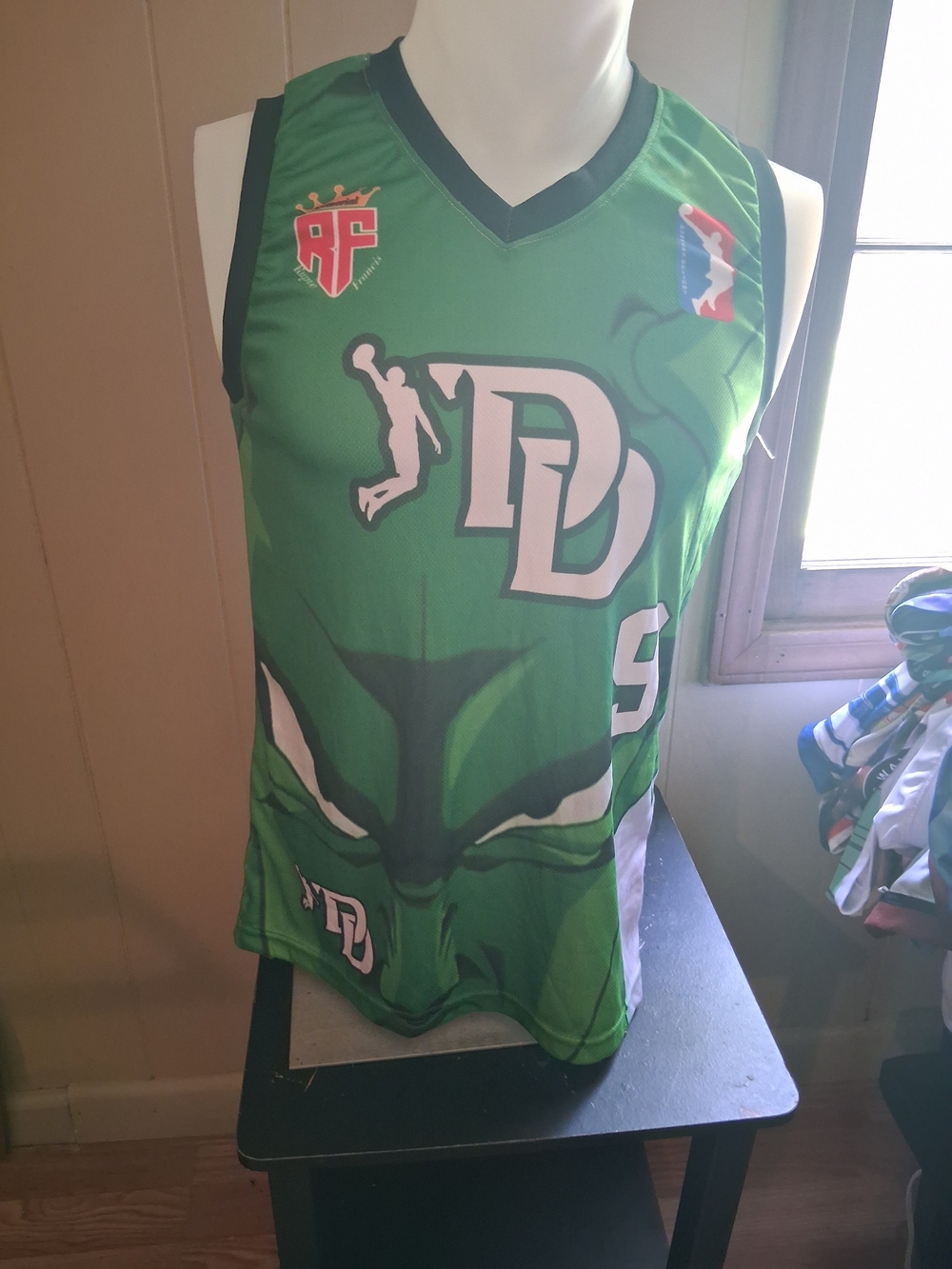 Kids Green Matching Set Jersey by